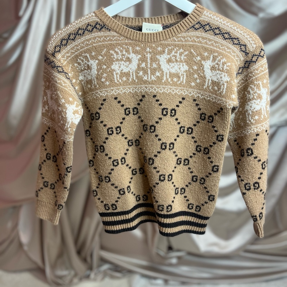 Designer kids Gucci sweater.